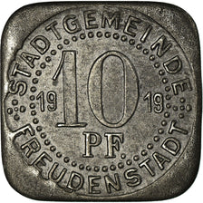 Coin, Germany, Stadtgemeinde Freudenstadt, Freudenstadt, 10 Pfennig, 1919