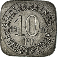 Coin, Germany, Stadtgemeinde Freudenstadt, Freudenstadt, 10 Pfennig, 1919