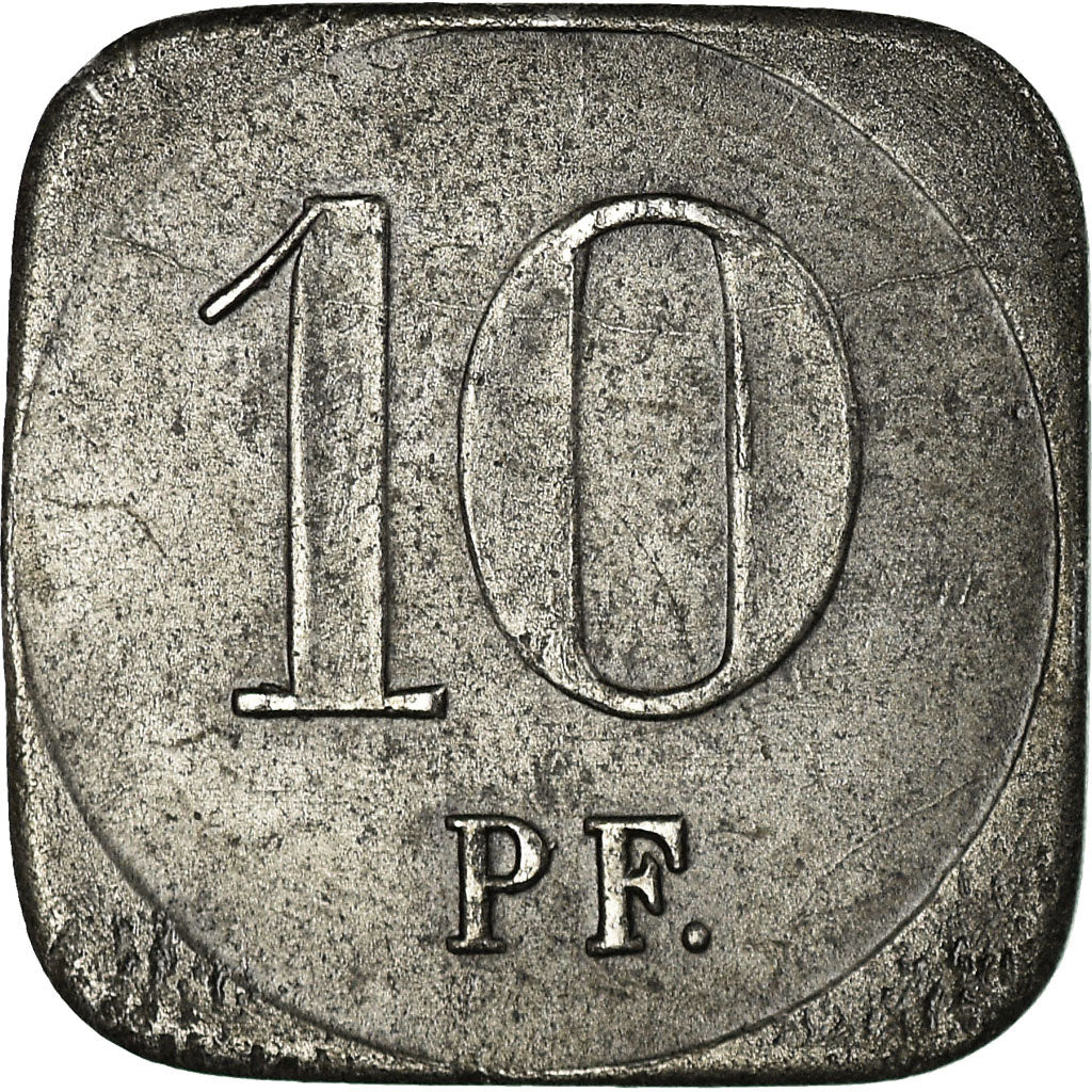 Coin, Germany, Stadtgemeinde Freudenstadt, Freudenstadt, 10 Pfennig, 1919