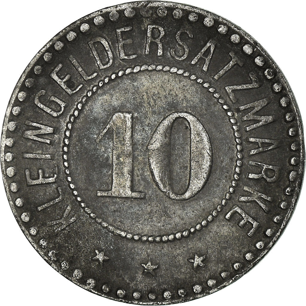 Monnaie, Allemagne, Stadt Fulda, Fulda, 10 Pfennig, 1917, TTB, Zinc