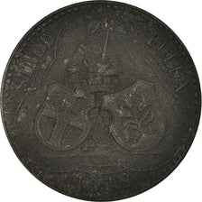 Coin, Germany, Stadt Fulda, Fulda, 50 Pfennig, 1918, VF(30-35), Zinc