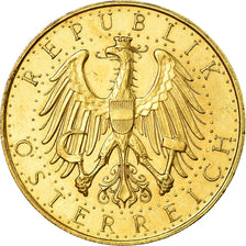 Coin, Austria, 100 Schilling, 1931, AU(55-58), Gold, KM:2842