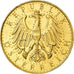 Coin, Austria, 100 Schilling, 1931, AU(55-58), Gold, KM:2842