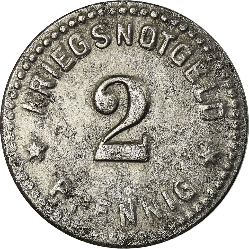 Monnaie, Allemagne, Stadte des Herzogtums Gotha, Gotha, 2 Pfennig, TTB, Iron
