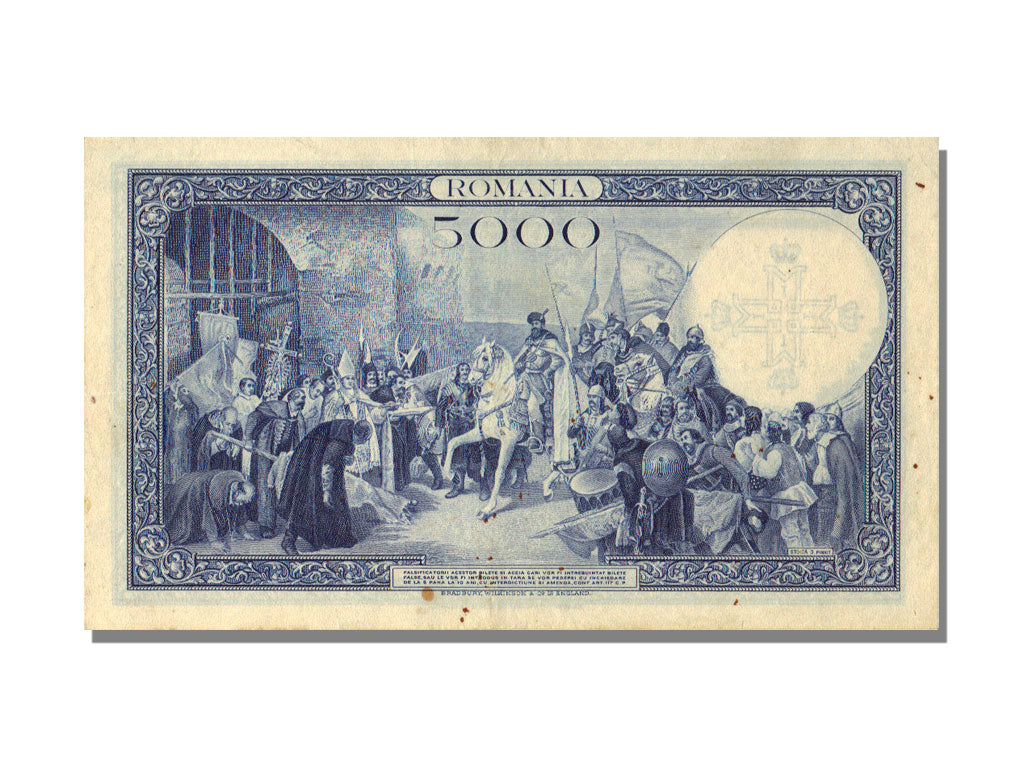 Romania, 5000 Lei, 1940, 1940-09-06, UNC(63), W/1