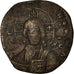 Coin, Anonymous, Follis, 976-1025, Constantinople, EF(40-45), Copper, Sear:1813