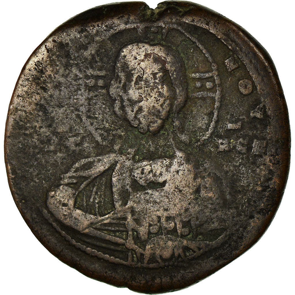 Coin, Anonymous, Follis, 976-1025, Constantinople, VF(20-25), Copper, Sear:1813