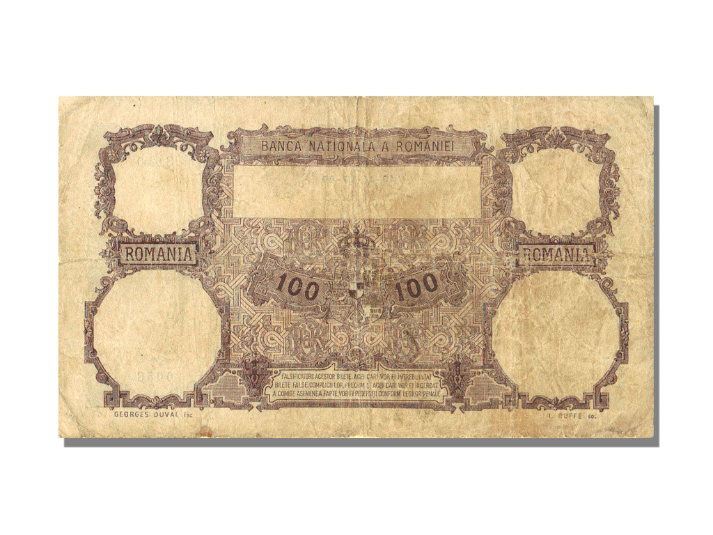 Romania, 100 Lei, 1940, KM #50a, 1940-02-19, EF(40-45), S.0250