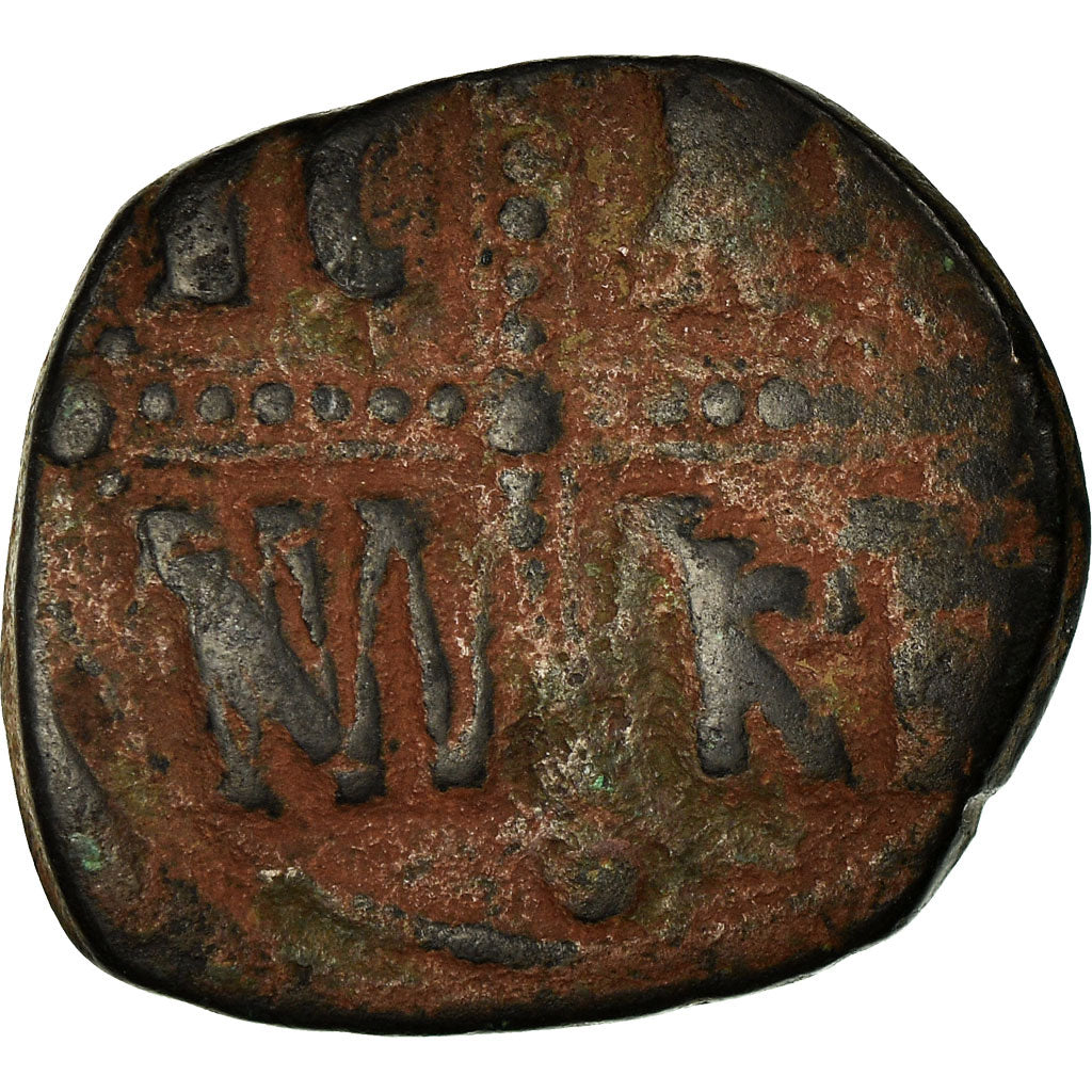 Coin, Anonymous, Follis, 1034-1041, Constantinople, VF(30-35), Copper, Sear:1825