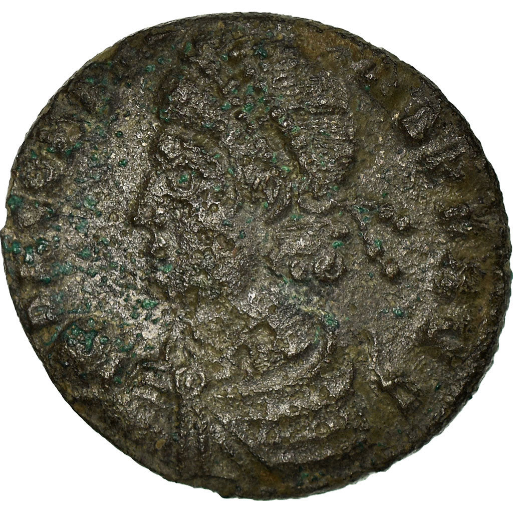 Moneta, Constans, Centenionalis, 348-350, Siscia, VF(20-25), Bronze, RIC:218