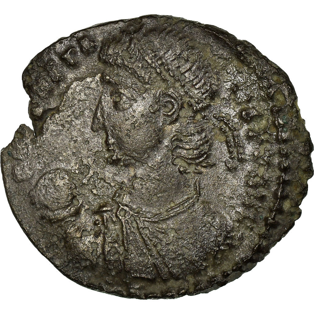 Moneta, Constans, Centenionalis, 348-350, Rome, MB+, Bronzo, RIC:140