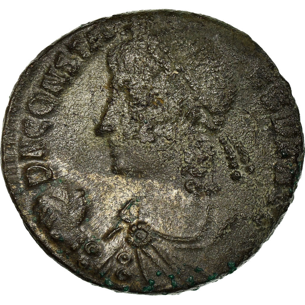 Moneda, Constans, Centenionalis, 348-350, Rome, BC+, Bronce, RIC:140