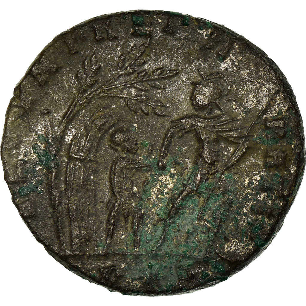 Moneda, Constans, Centenionalis, 348-350, Rome, BC+, Bronce, RIC:140