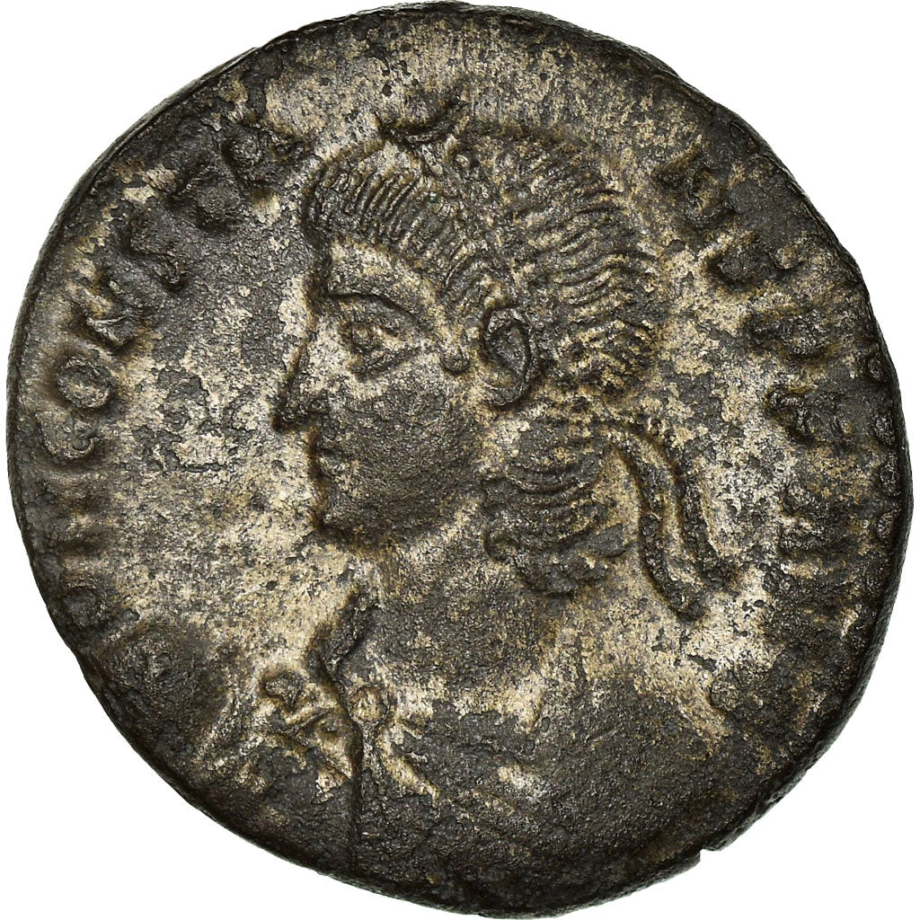 Moneda, Constans, Centenionalis, 348-350, Rome, MBC+, Bronce, RIC:140