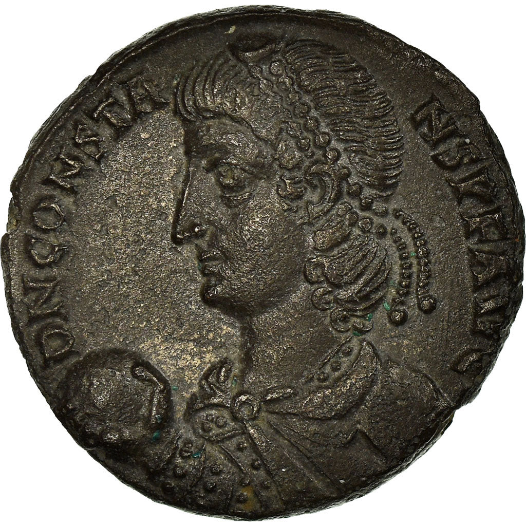 Moneda, Constans, Centenionalis, 348-350, Rome, MBC, Bronce, RIC:138