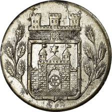 Coin, Germany, Stadt Gräfrath, Gräfrath, 10 Pfennig, 1919, AU(55-58), Iron