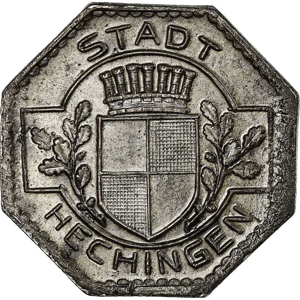 Coin, Germany, Stadt Hechingen, Kriegsnotgeld, Hechingen, 5 Pfennig, 1918