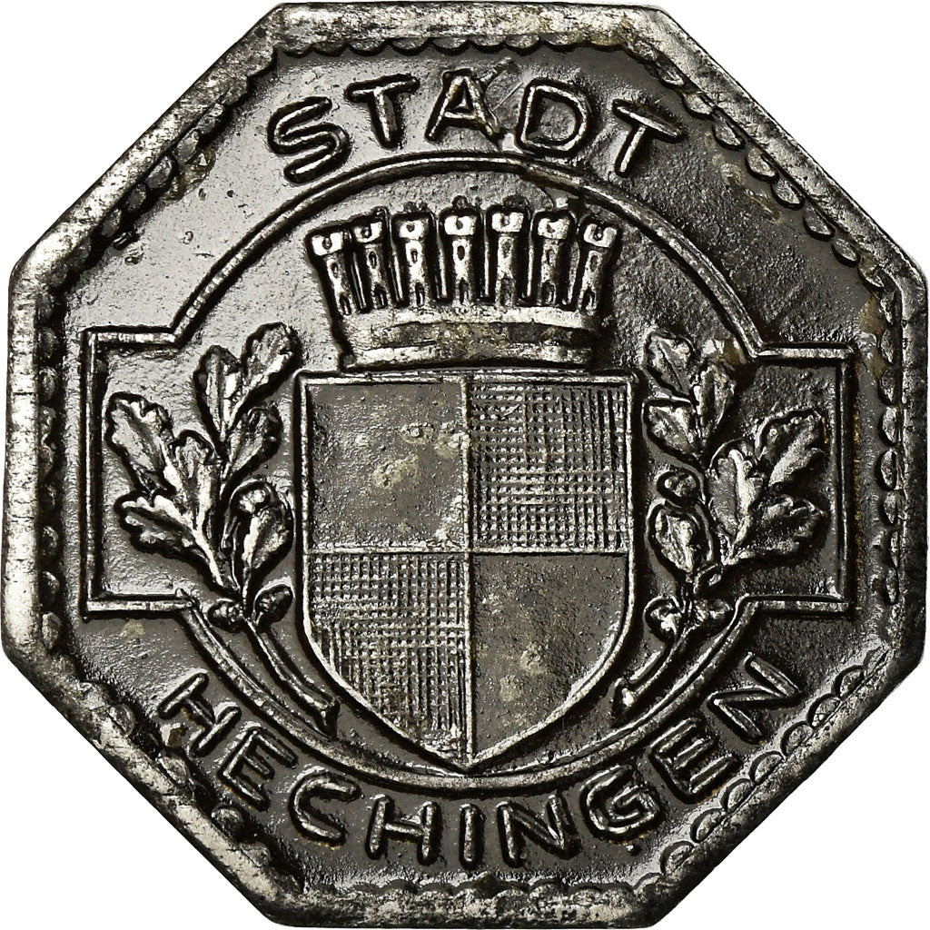 Coin, Germany, Stadt Hechingen, Kriegsnotgeld, Hechingen, 10 Pfennig, 1918