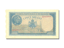 Geldschein, Rumänien, 5000 Lei, 1945, 1945-08-21, UNZ