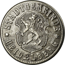 Moneda, Alemania, Stadtgemeinde Heidelberg, Kriegsgeld, Heidelberg, 50 Pfennig