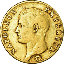 Coin, France, Napoléon I, 40 Francs, 1806, Torino, VF(20-25), Gold, KM:675.5