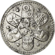 Coin, Germany, Kreis Heppenheim, Heppenheim, 5 Pfennig, 1918, EF(40-45), Iron