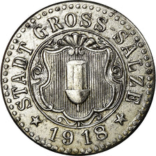Moneda, Alemania, Stadt Gross-Salze, Kriegsgeld, Gross-Salze, 10 Pfennig, 1918