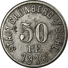 Coin, Germany, Stadt Grünberg, Kriegsgeld, Grünberg, 50 Pfennig, 1918