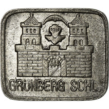 Coin, Germany, Grünber Schl. Notgeld, Grünberg, 10 Pfennig, 1919, EF(40-45)