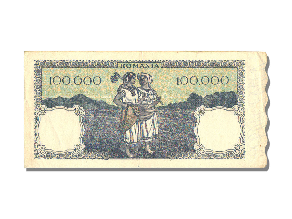 Romania, 100 000 Lei, 1946, 1946-12-20, UNC(63), K/3