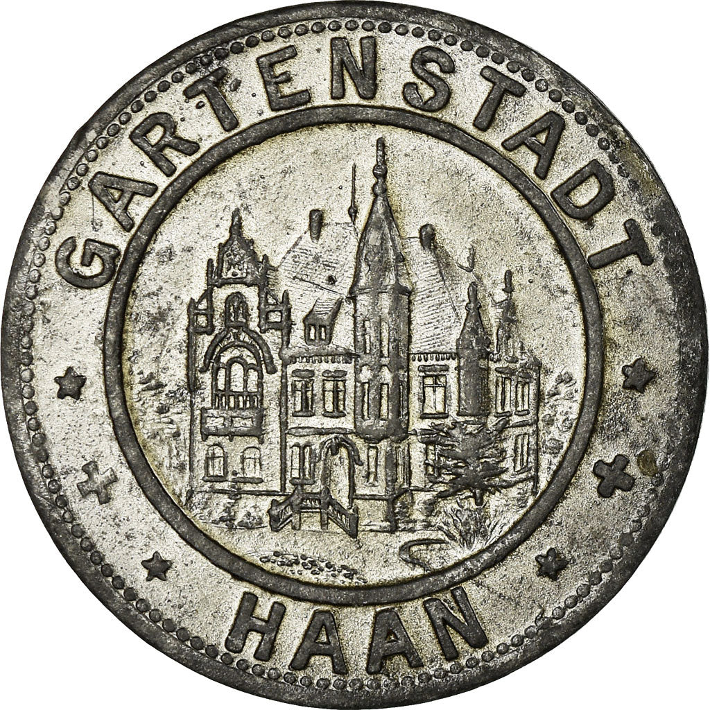 Moneta, Niemcy, Gartenstadt Haan, Kriegsgeld, Haan, 25 Pfennig, 1917, AU(50-53)