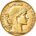 Moneda, Francia, Marianne, 20 Francs, 1900, Paris, MBC+, Oro, KM:847