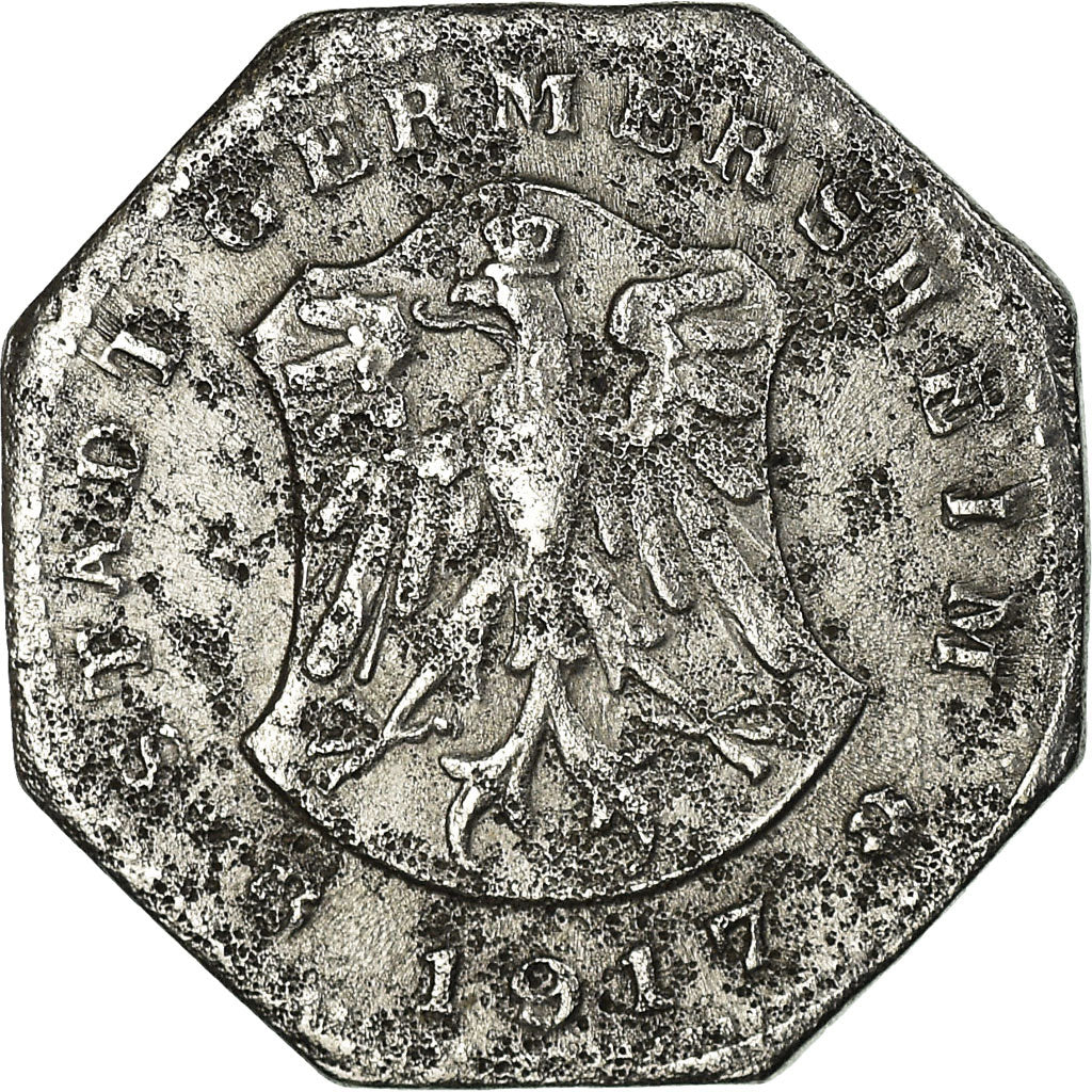 Moneta, Germania, Stadt Gemersheim, Kleingeldersatzmarke, Germersheim, 5