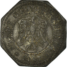 Coin, Germany, Stadt Gemersheim, Kleingeldersatzmarke, Germersheim, 10 Pfennig