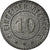 Moneda, Alemania, Stadt Giessen, Kleingeldersatzmarke, Giessen, 10 Pfennig