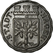 Monnaie, Allemagne, Stadt Hagen, Kriegsgeld, Hagen, 50 Pfennig, 1918, TTB+, Zinc