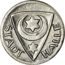 Monnaie, Allemagne, Stadt Halle, Notgeld, Hall, 10 Pfennig, 1920, TTB, Iron