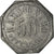 Coin, Germany, Hamborn a RH, Kriegsgeld, Hamborn, 50 Pfennig, EF(40-45), Zinc