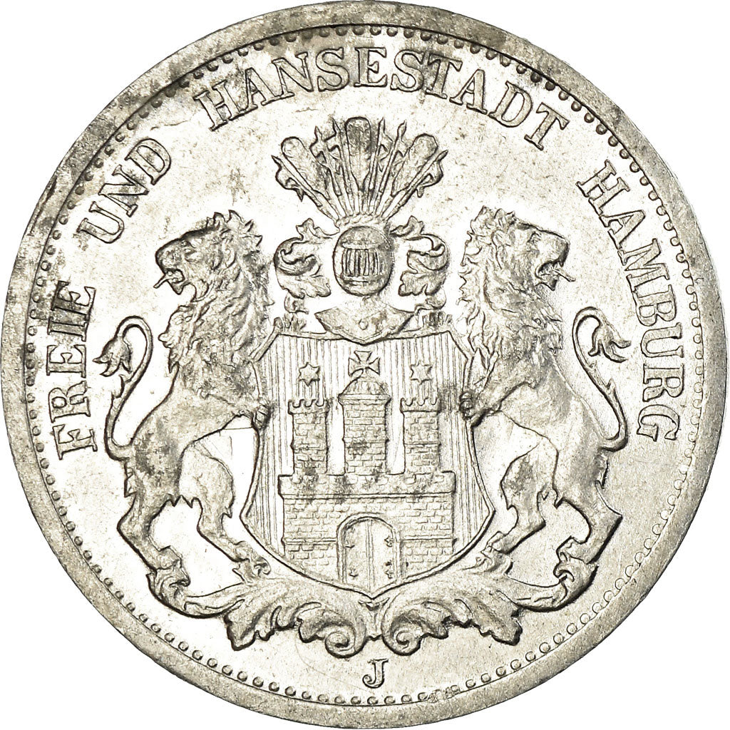 Munten, Duitsland, Freie und Handestadt Hamburg, Hamburg, 200 000 Mark, 1923