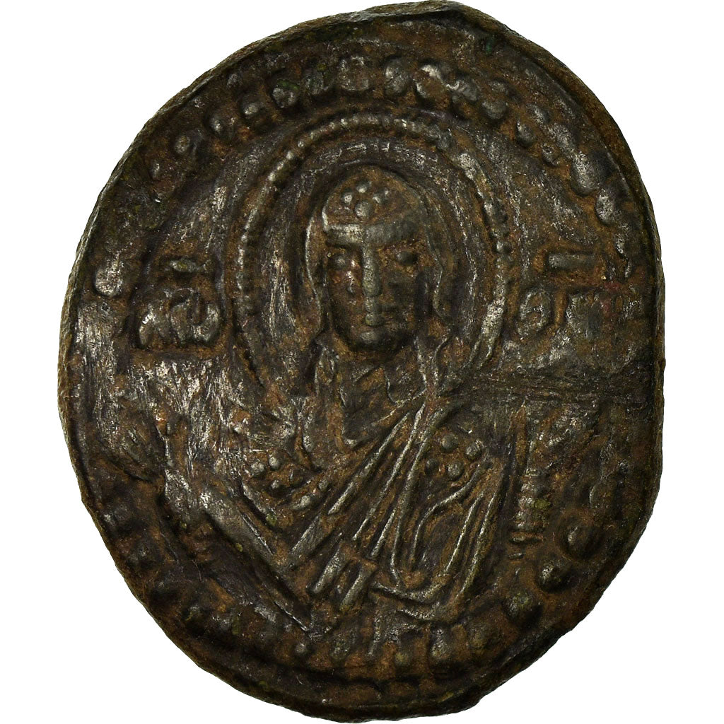 Coin, Anonymous, Follis, 1068-1071, Constantinople, AU(50-53), Copper, Sear:1866