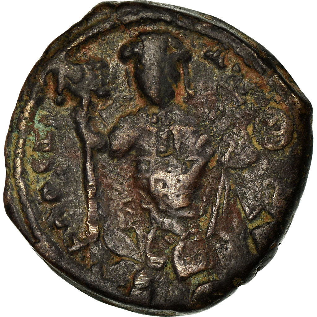 Monnaie, Alexis I Comnène, Follis, 1081-1118, Thessalonique, TB+, Cuivre