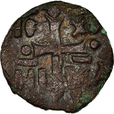 Moeda, Alexius I Comnenus, Follis, 1081-1118, Thessalonica, VF(30-35), Cobre