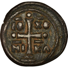 Moeda, Alexius I Comnenus, Follis, 1081-1118, Thessalonica, VF(30-35), Cobre