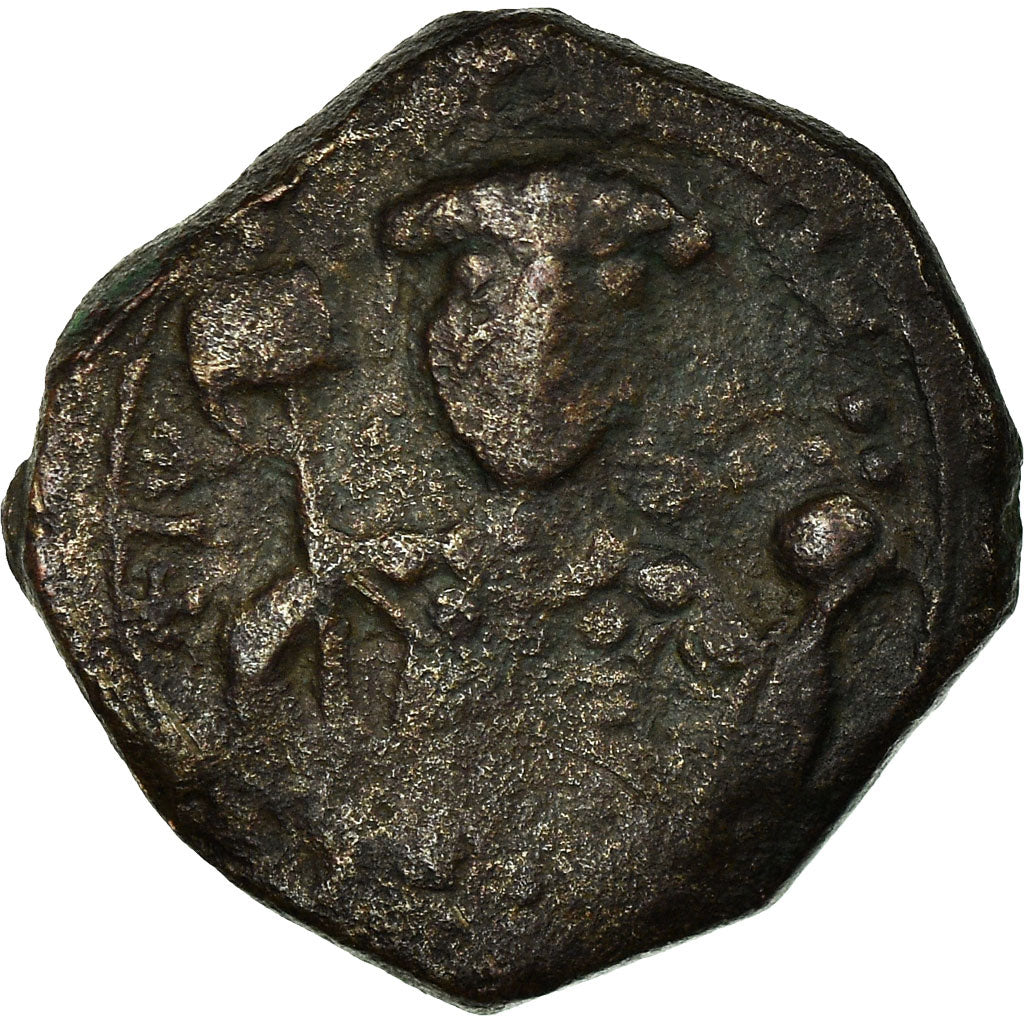 Coin, John II Comnenus, Half Tetarteron, 1118-1143, Thessalonica, VF(30-35)