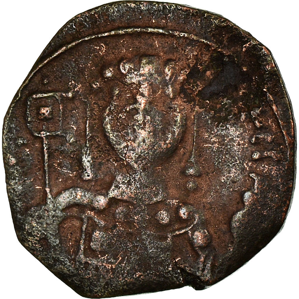 Coin, John II Comnenus, Half Tetarteron, 1118-1143, Thessalonica, VF(30-35)