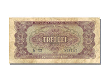 Romania, 3 Lei, 1952, VF(30-35)