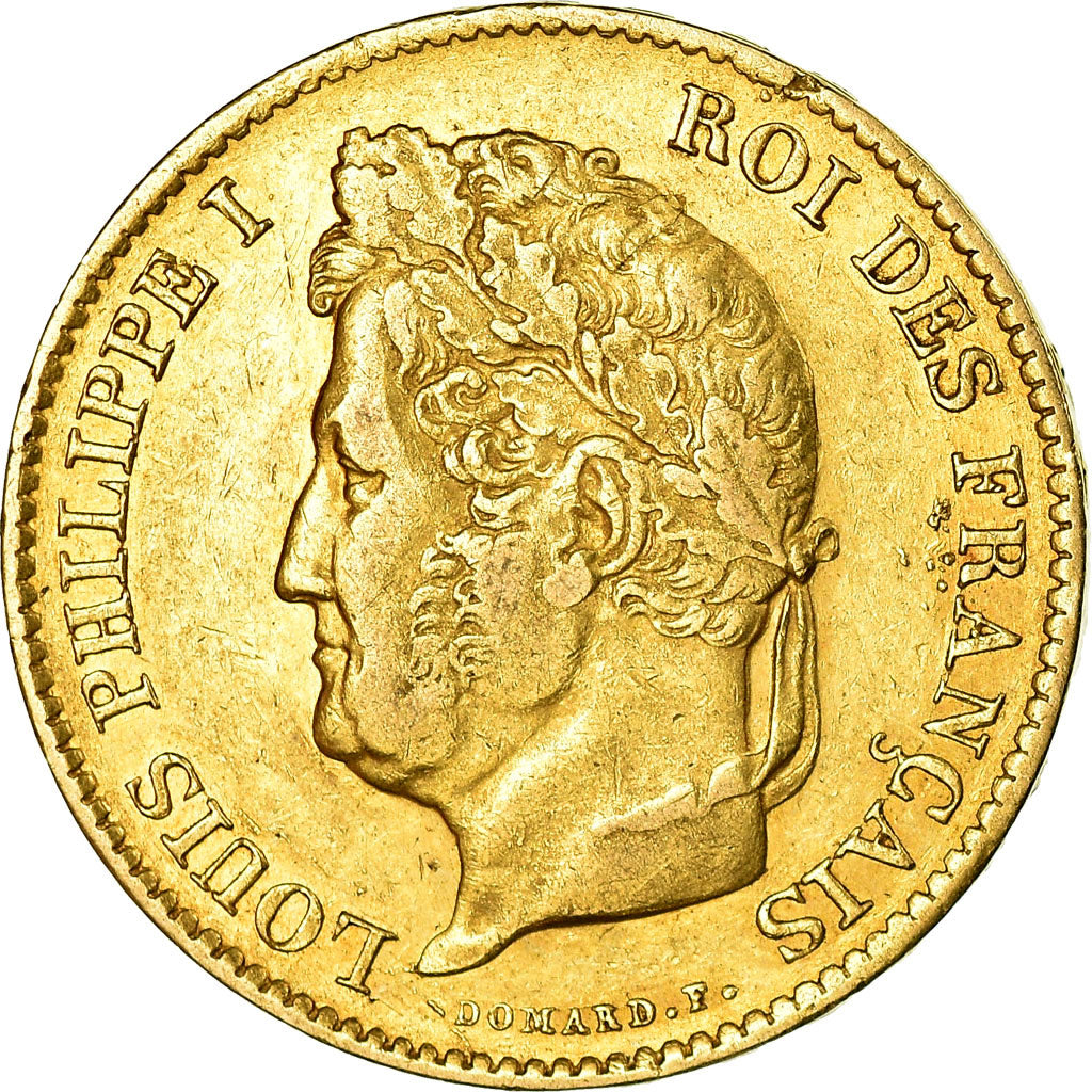 Münze, Frankreich, Louis-Philippe, 40 Francs, 1834, Paris, SS, Gold, KM:747.1