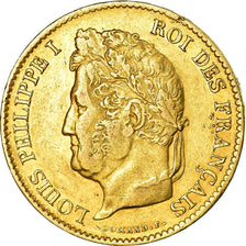 Münze, Frankreich, Louis-Philippe, 40 Francs, 1834, Paris, SS, Gold, KM:747.1