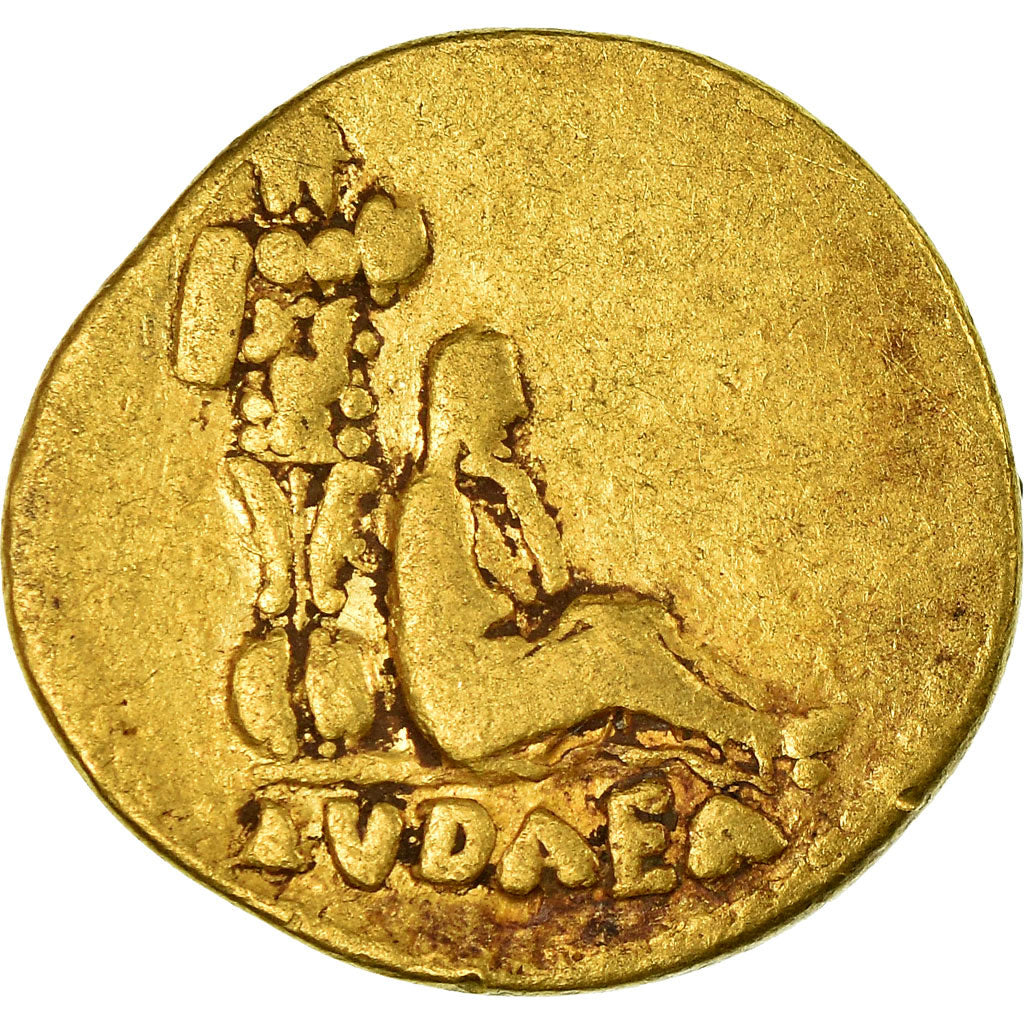 Coin, Vespasian, Aureus, 69-70 AD, Rome, Rare, VF(20-25), Gold, RIC:1