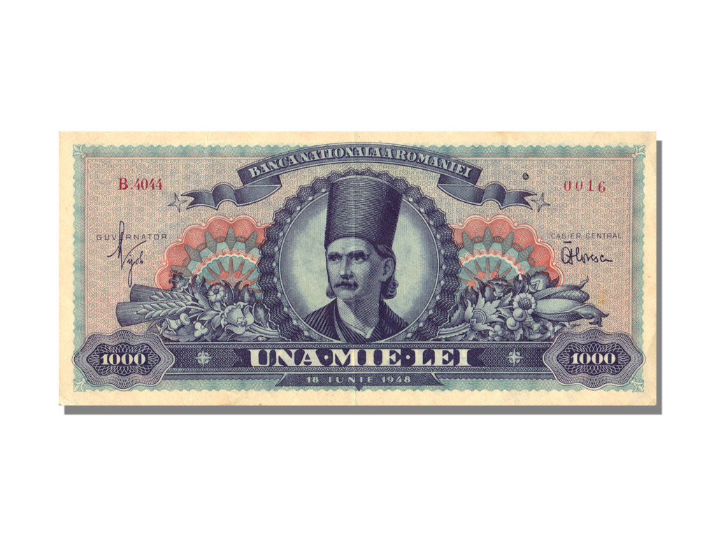 Romania, 1000 Lei, 1948, 1948-06-18, UNC(63)